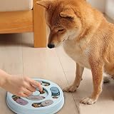 Elezenioc Dog Puzzle Slow Feeder Toy Treat Dispenser Non-Slip IQ Bowl view 6