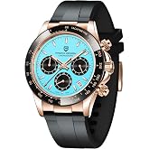 OHUGNA Pagani Design VK63 Chronograph, 40MM Sapphire Crystal Stainless Steel Quartz Watch