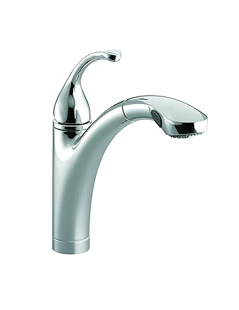 Buy Kohler K 10433 Cp Forte Single Control Pullout Kitchen Sink