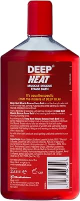 Deep Heat Foam Bath 350 ml Relaxes Restores Revives Brand Deep Heat view 2