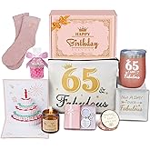 65th Birthday Gifts For Women, Happy 65th Birthday Gifts For Her Best Friend Mom Sister Wife Turning 65, Gift For 65 Year Old Woman Birthday Unique, Funny Birthday Gift Box Ideas