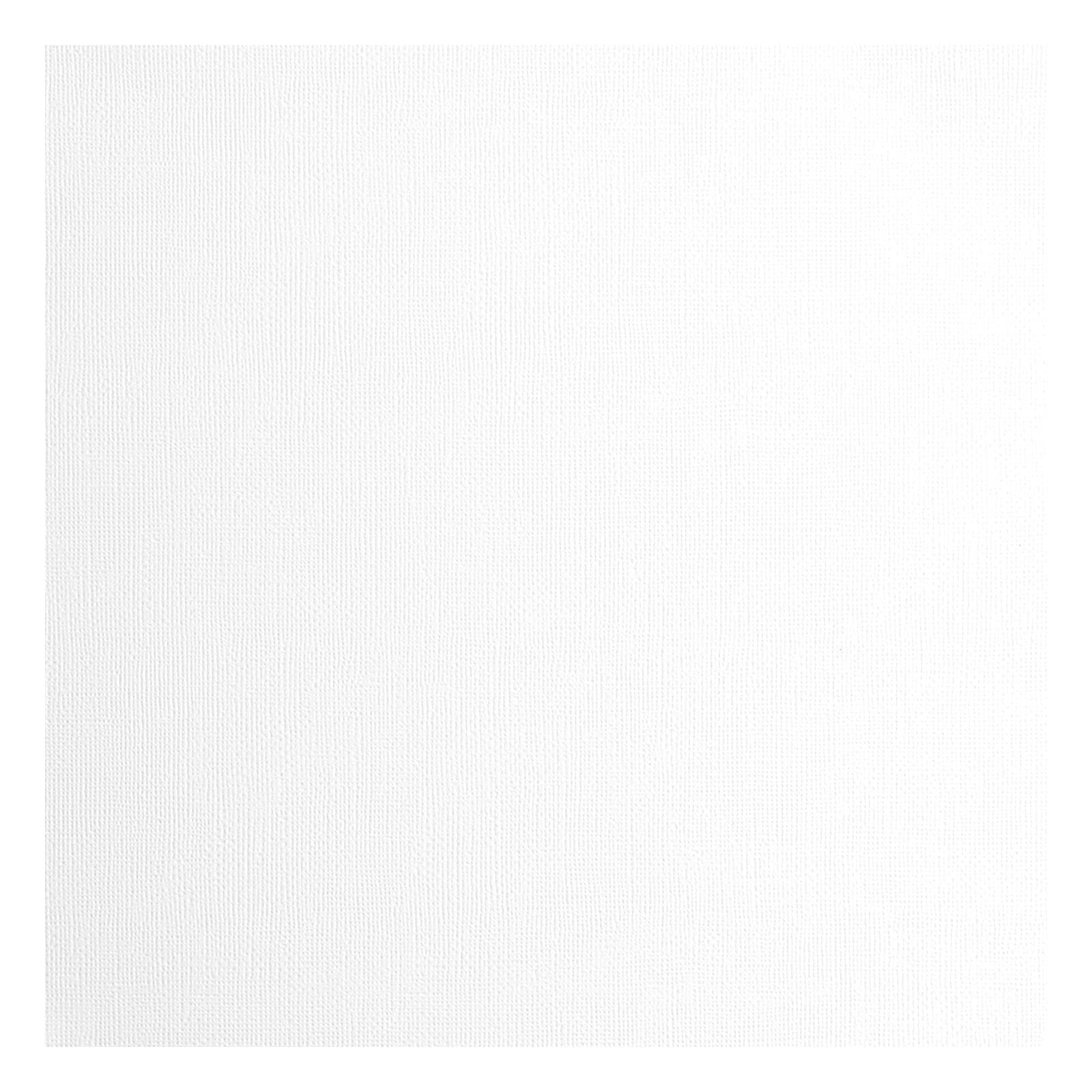 Florence Cardstock Textured - Coloured Card Making Supplies 12 x 12 inch - White - 20 Sheets - Coloured Paper for Scrapbooking, Card Making and Other Paper Crafts - 216 GSM