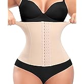 Werena Waist Trainer for Women Corset Shapewear Tummy Control Slimming Body Shaper Girdle Waist Cincher Belly Band