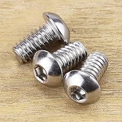 1/4-20 x 3/8" Button Head Socket Cap Bolts