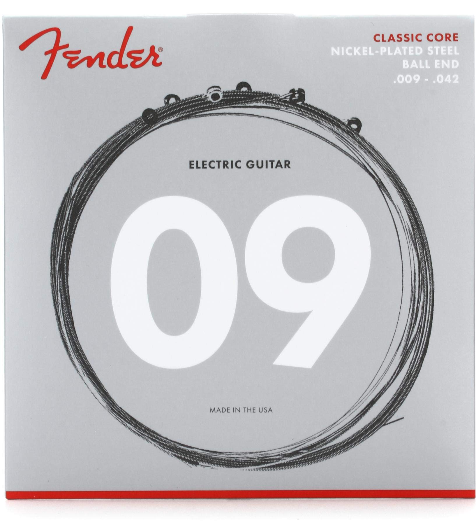Fender 255L Classic Core Nickel Plated Steel/Ballend 009/042