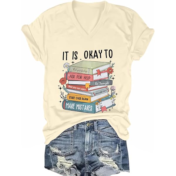 "It's Okay To Make Mistakes" Shirt - Mental Health Awareness Tee, Special Education Teacher Gift, Women's Tops - View #11