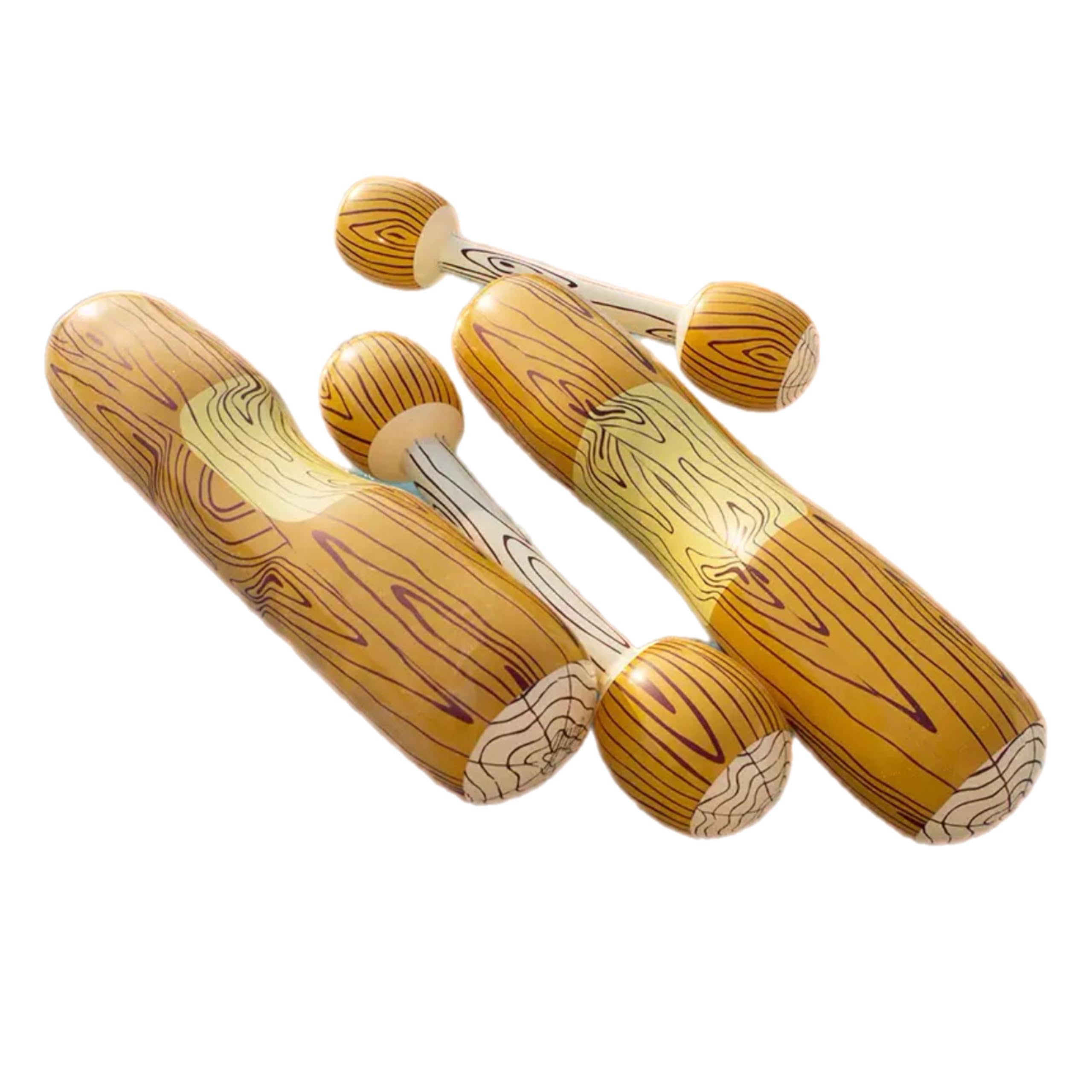 eBoutik - Giant Inflatable Pool Floats, Large Colourful Summer Swimming Pool Float Outdoor Beach Party Play for Kids & Adults Child (Log Rafts)