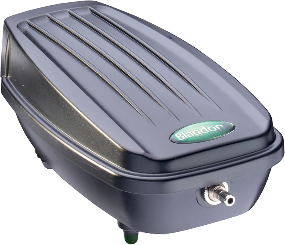 Blagdon Pond Water Oxygenator Kit 1 Outlet Aeration Pump 1000 L Green