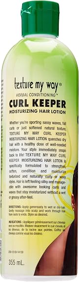 Africa's Best Organics Texture My Way Curl Keeper Lotion 355ml Shea Butter view 3