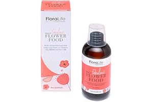 FloraLife Fresh-Cut Flower Food - Liquid Multi-Nutrient & Hydration Solution - 8oz