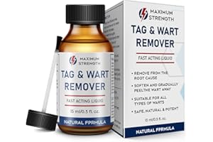 SKAYAH 15ML Skin Tag Removal Kit, at-Home Skin Tag Remover, Fast Acting Wart Freeze Off, Plantar wart Remover for feet, Wart Remover for Corn, Genital Wart, H Warts, Common Wart, Flat Wart, Callus-64