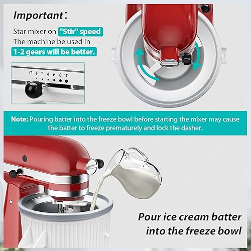 Ninja Creami Kitchenaid Ice Cream Maker Attachment Ice Cream