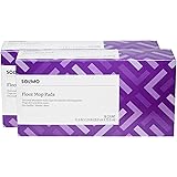 Amazon Brand - Solimo Dry Floor Mop Pads, 36 Count (2 Packs of 18 Cloths)