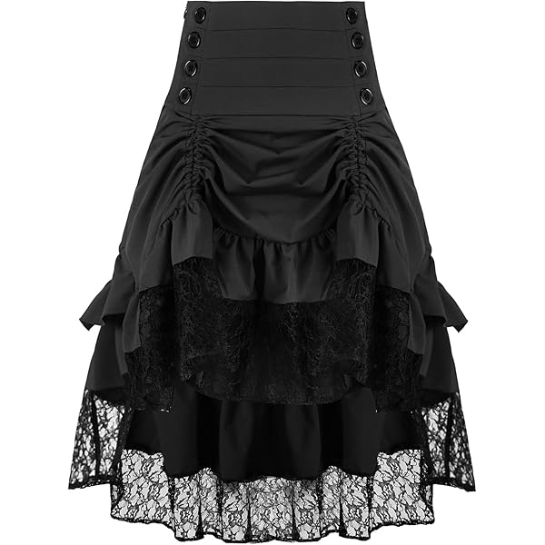 Amazon.com: itsjake Women's Steampunk Skirt Retro Gothic