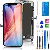 for iPhone 12 Pro Max Screen Replacement 6.7 Inch, Diykitpl 3D Touch LCD Digitizer Screen for A2342, A2411, A2412, A2410 with Repair Tools Kit+Screen Protector+Waterproof Frame