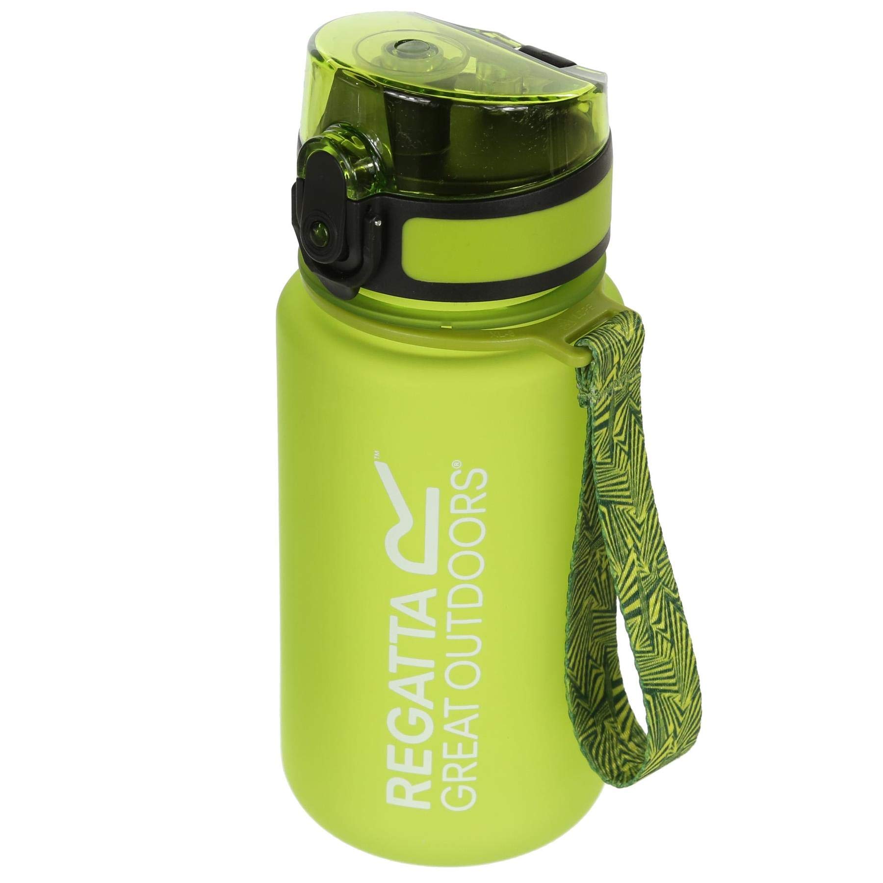 Regatta Regvv Lightweight Tritan Camping Bottle with Lid (0.35L) Green