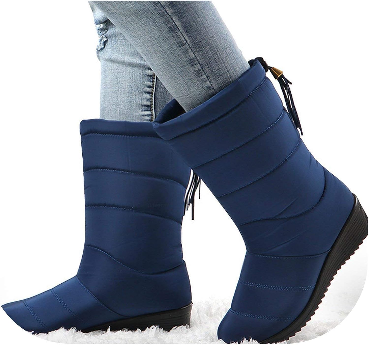 Cloudy Clouds Waterproof Winter Boots Female Shoes Down Boots Women