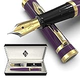Wordsworth & Black Fountain Pen Set, 18K Gilded