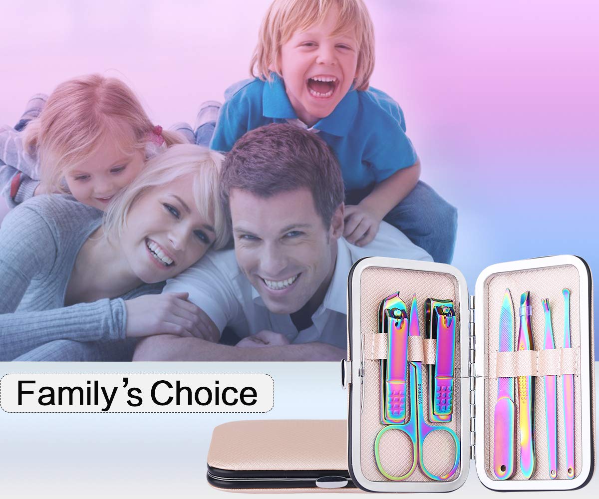 Manibeauty Nail Clipper Set with All Manicure Tools, Stylish Manicure Pedicure Kit for Personal Grooming : Beauty