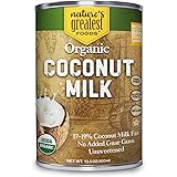 Organic Coconut Milk by Nature’s Greatest Foods - 13.5 Oz - No Guar Gum, No Preservatives – Gluten Free, Vegan and Kosher - 1