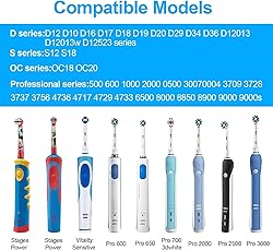 for Braun Oral-B Electric Toothbrush Replacement