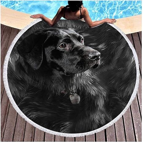 Amazon Co Jp カーペット マット ビーチマット ヨガマット おしゃれ 可愛い 滑り止め 丸型 超吸水 キッチン バスルーム 海水浴 プレゼント 公園 150cm 7 色 3 サイズ 150cm ホーム キッチン