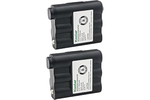 Kastar Cordless Battery 2 Pack Ni-MH 6V 1000mAh, Replacement Two-Way Radio Battery for Midland Nautico NT1VP GXT-650 GXT-661 