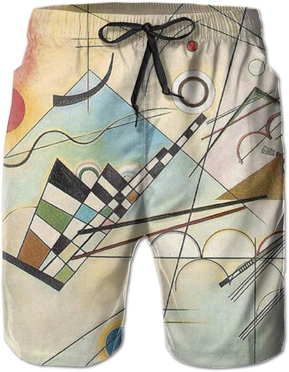 Amazon Co Jp Composition 8 By Kandinsky サーフパンツ メンズ 男の子 ボーイズ 海パン 子供 水着 ビーチパンツ 海水 普段着 街着 旅行 通気 速乾 関島 沖縄 水陸両用 服 ファッション小物