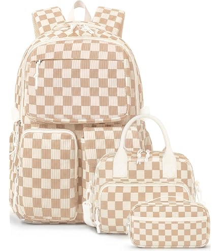 Amazon.com | Lroiutian Corduroy 3-Piece Backpack Set for  display picture 2