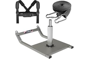 GanFindX Weight Sled, Workout Fitness Training Sled, Speed Training Sled for Athletic Exercise, Fitness Strength Training and