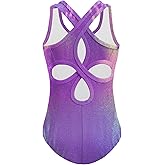 Zaclotre Ballet Leotards for Girls Hollow Back Sleeveless Dance Outfits Gymnastics Leotard Tank Bodysuit