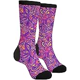 Yilad Novelty Crew Socks Casual Socks Mid Calf Socks For Women Men