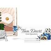 Custom Desk Sign, Office Decor, Executive Gift, Professional Name Plate, Modern Desk Accessories, Unique Workplace Gift, Office Name Plate