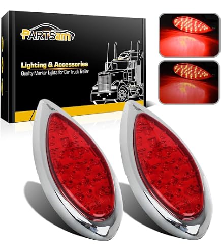 United Pacific LED Tail Lamp Light Set w/ Flasher 1965 Chevy Chevelle