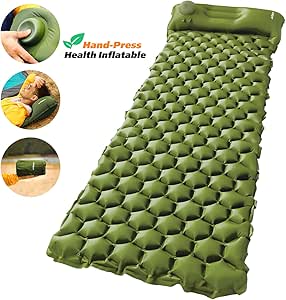 Amazon Com Airexpect Camping Sleeping Pad With Built In Pump