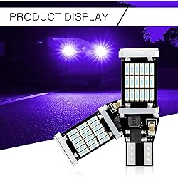 Sinytuto Pack-4 LED Reverse Lights, T15 4014 45SMD