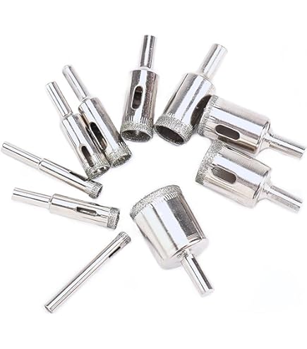 Broca Hormigon 8 Mm Broca De Diamante Para Sierra De Corona, Cortadora De Corona De Alto Rendimiento Para Vidrio Azulejos Granito Y Marmol 100 Mm 97379392 Corona Diamante 15mm
