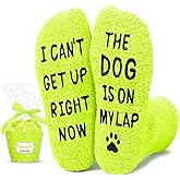 HAPPYPOP Dog Socks for Mom Dad - Dog Lovers Gifts for Women Men, Pet Lover Valentine Gifts
