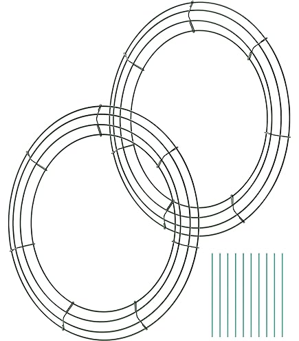 How To Use A Wire Wreath Frame | The Blog