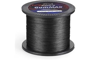 Regum-U GumMAX 545/1093/1640yds 5-100LB 8X Braided Fishing Line Abrasion Resistant Superline Zero Stretch & Smaller Diameter Confuse & Never Fade in Saltwater and Freshwater