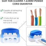 Smilcloud 20PCS Waterproof Wire Connectors for Lawnmower & Irrigation view 4