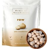 Raw Macadamia Nuts, Unsalted &amp; Unroasted, 2 lb (32 oz), Single Origin, Small Batch, Shelled Halves, House of Macadamias