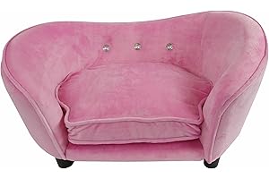Enchanted Home Pet Ultra Plush Snuggle Bed in Light Pink