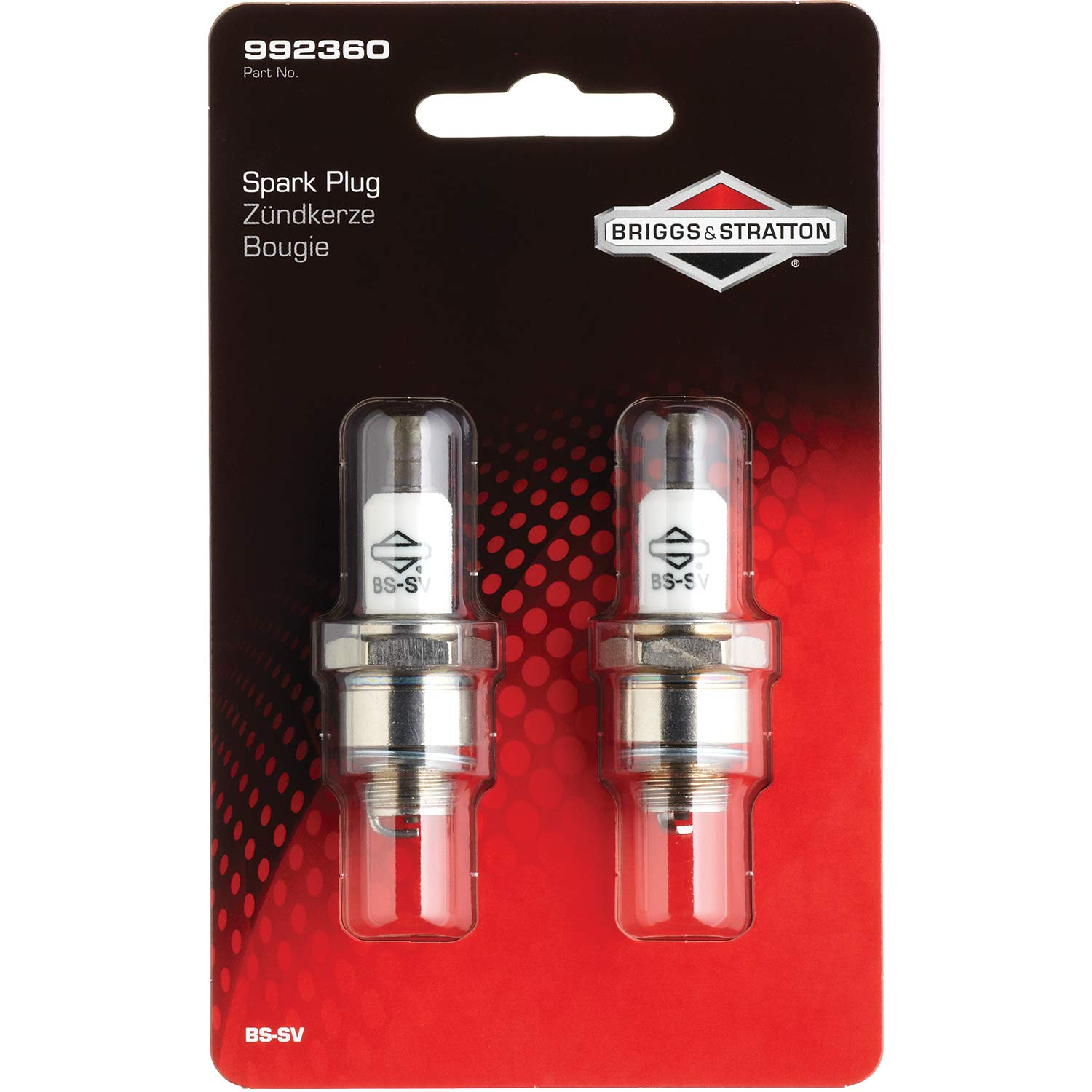 Briggs & Stratton 992360C Genuine Spark Plugs