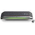 Poly Sync 40+ Smart Speakerphone (Plantronics) - Flexible Workspaces - Connect to PC/Mac via BT700 Adapter and Smartphones via Bluetooth - Works with Teams, Zoom – Amazon Exclusive