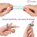 Abeillo 12 Pcs Acupressure Rings Spiky Finger Massagers Stainless Steel view 4