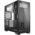 Antec Performance Series P120 Crystal E-ATX Mid-Tower Case, Tempered Glass Front & Side Panels White Led USB3.0 X 2, Aluminum