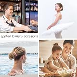 Sularpek Hair Nets 24Pcs Invisible Bun Nets 50cm Elastic Edge Brown Coffee view 7
