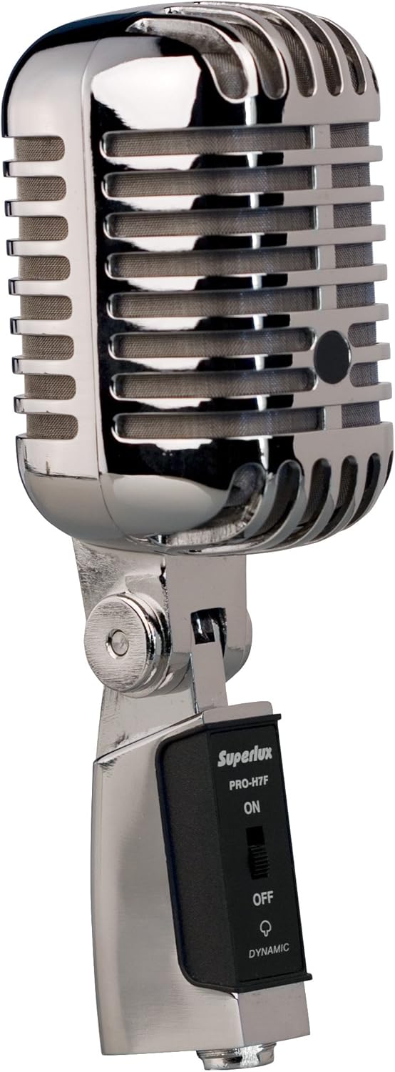 Amazon Superlux Historic Series ガイコツマイク Proh7f ダイナミック 楽器