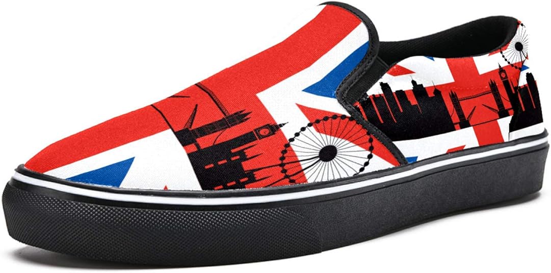 Dragon Sword Men Boys Classic Slip On Loafer Shoes British